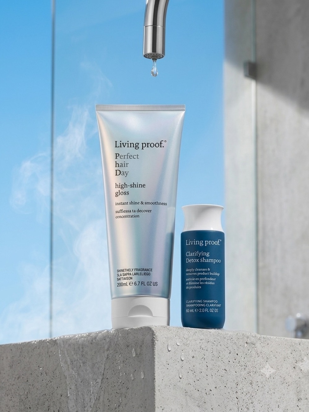 Living Proof Deep Clean + High Shine Perfect hair Day Detox Set NWT - Picture 5 of 7